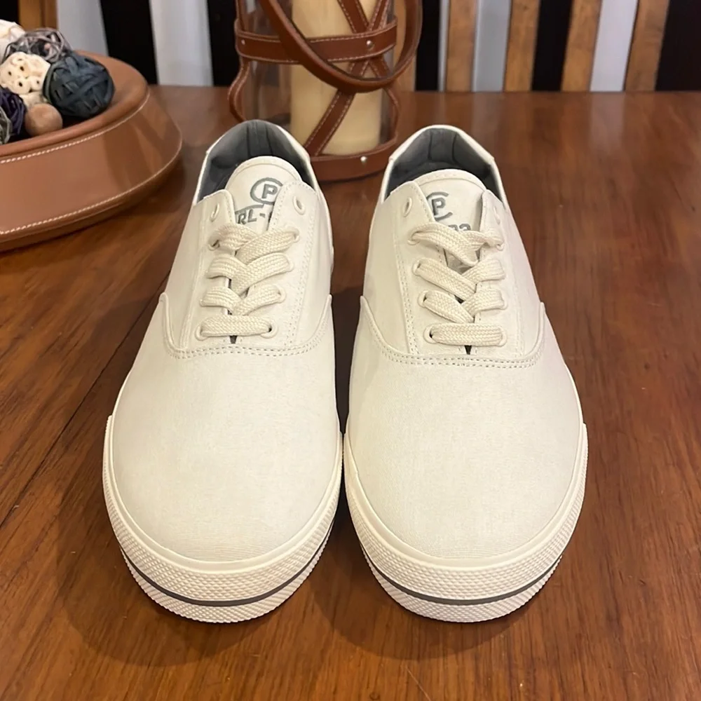 Polo Ralph Lauren CP93 93 Regatta Summer boat canvas Shoes Sneakers Mens Size 12